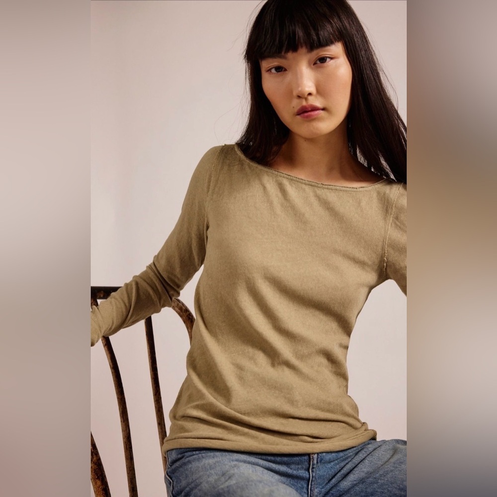 Most Loved Long Sleeve NWOT peach